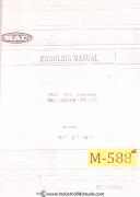 MAC-Mac 1850, Mobile Auto Cruser Baler, Parts Lists Manual-1850-01